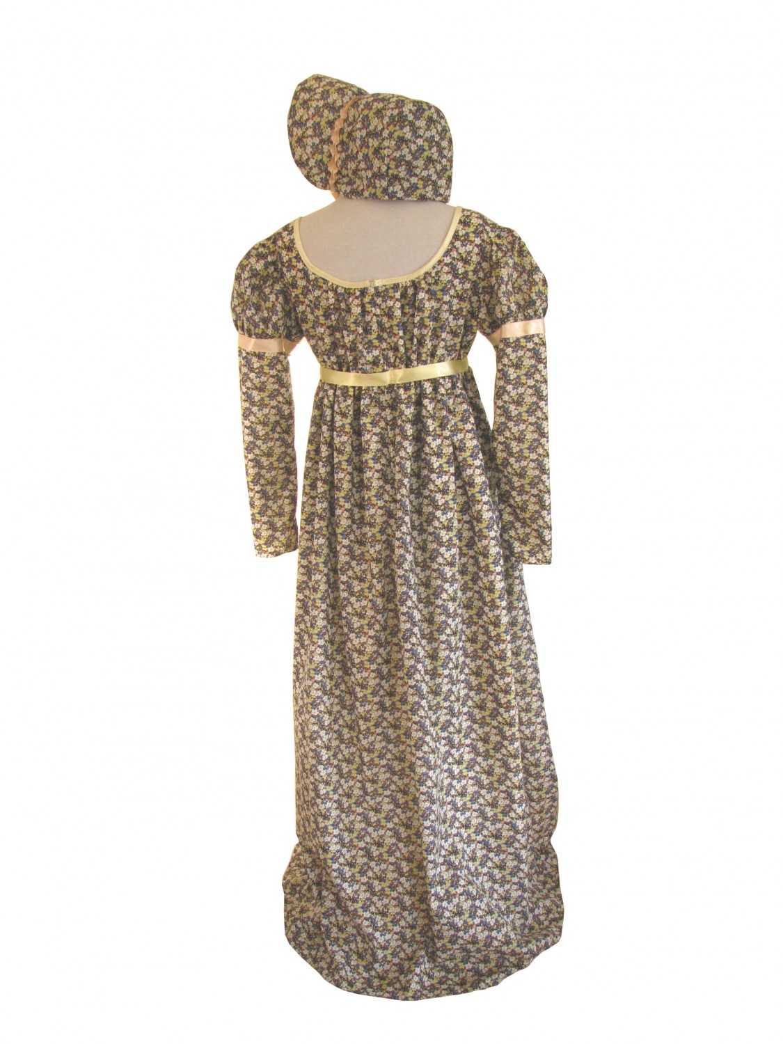Ladies 19th Century Jane Austen Regency Day Costume Size 14 - 16 Image